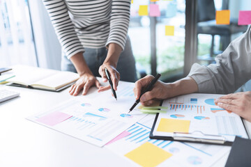 business people working together. Meeting Ideas. Creative business Successful team.