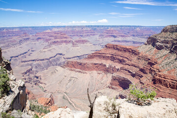 Grand Canyon National Park in Arizona, USA, view from south rim