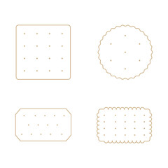 Cracker icon set