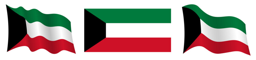 flag of liberia in static position and in motion, fluttering in wind in exact colors and sizes, on white background