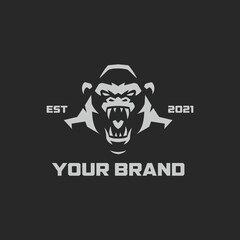 Angry Gorilla Logo Templates