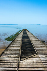 A deserted spot at Morecambe.