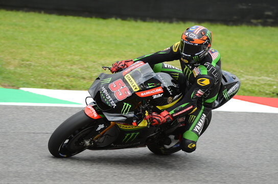 MUGELLO - ITALY, 2 JUNE: Malaysia Yamaha Tech 3 Team Rider Hafizh Syahrin At 2018 GP Of Italy Of MotoGP On June, 2018. Italy..