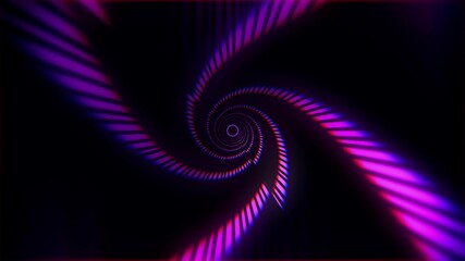 Digital Tunnel Graphic design. Colorful lines speed flow illustration. Wallpaper for your web site design, titles, overlay and etc.