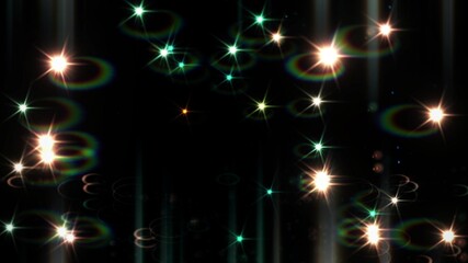 Obraz premium Light flashes illustration. Wallpaper for your web site design, titles, overlay and etc.