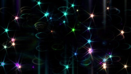 Light flashes illustration. Wallpaper for your web site design, titles, overlay and etc.