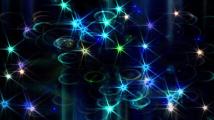 Light flashes illustration. Wallpaper for your web site design, titles, overlay and etc.