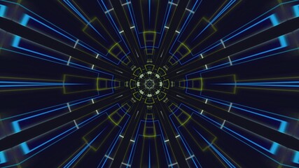 Abstract Hi Tech geometric illustration. Wallpaper for your web site design, titles, overlay and etc.