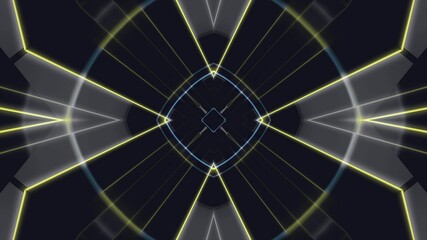 Abstract Hi Tech geometric illustration. Wallpaper for your web site design, titles, overlay and etc.