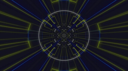 Abstract Hi Tech geometric illustration. Wallpaper for your web site design, titles, overlay and etc.