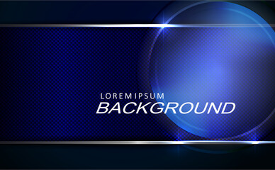 Dark texture composition with gradient blue colors, abstract round frame