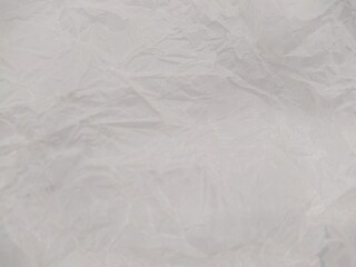 crumpled white paper texture and background closeup photo