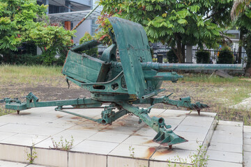 Allied anti-tank 47 mm gun of the Second World War