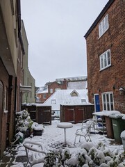 Outdoor Seating in Winter