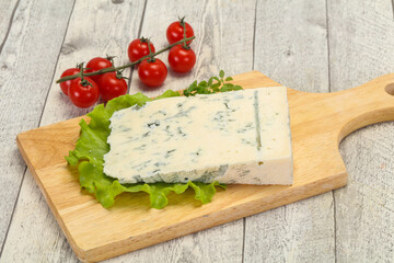 Italian traditional gorgonzola soft cheese