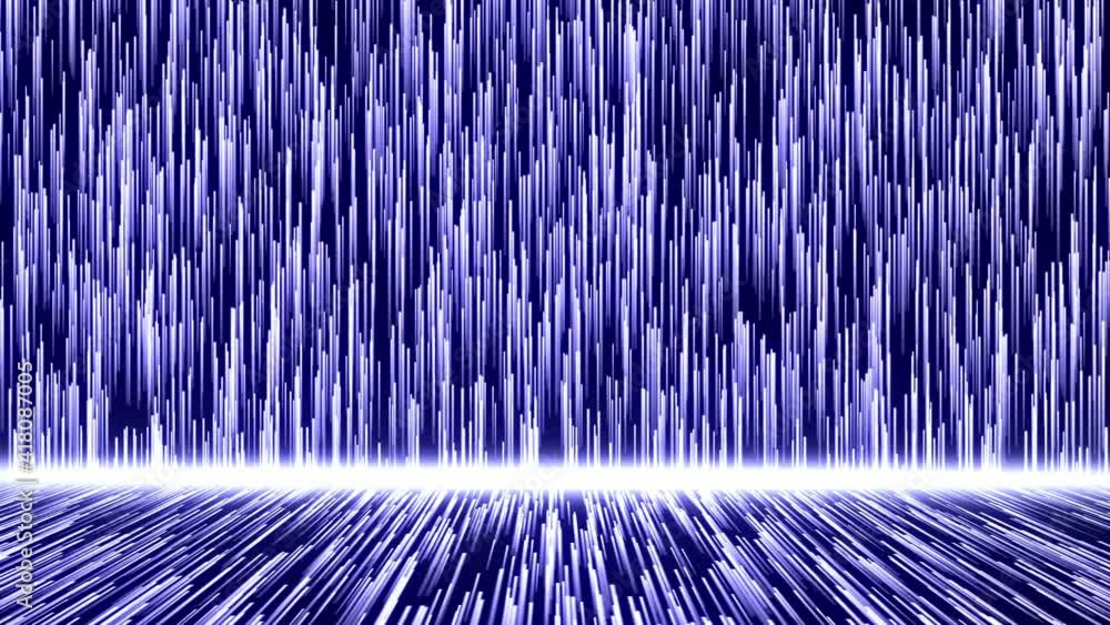 Aufkleber blue glow lines structure and particle flow