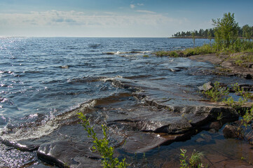 Island in Lake Ladoga