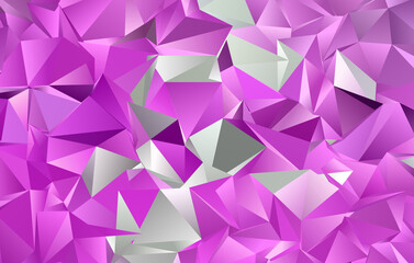 3d Triangles, abstract  background. Design wallpaper.