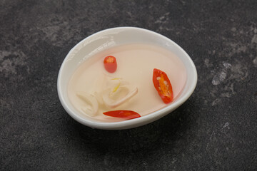 Vietnamese vinegar sauce with chili