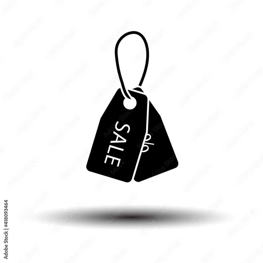 Sticker discount tags icon