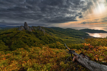 autumn in the mountains