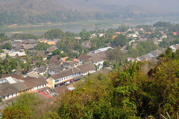 Fototapeta na wymiar Old Town of Luang Prabang