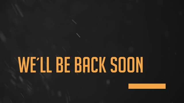 Livestream Gaming Screen Stream We´ll be back soon