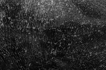 Crack broken break glass real texture pattern effect for background.