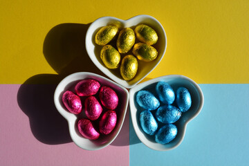 Hearts and Easter Eggs
