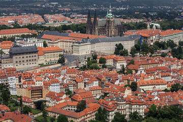 Fototapeta na wymiar Historic Prague, the capital of the Czech Republic