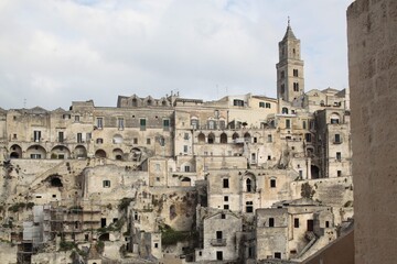 Obraz premium Matera. Veduta del Sasso Caveoso