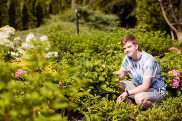 Summer part-time job for teenager during vacation