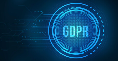 Internet, business, Technology and network concept. Cyber security data protection business technology privacy concept.