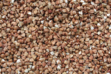 buckwheat groats background