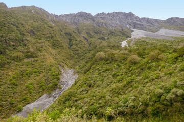 Fototapeta premium Arthurs Pass in New Zealand