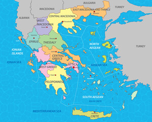 Greece map