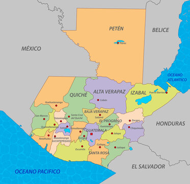 Guatemala map