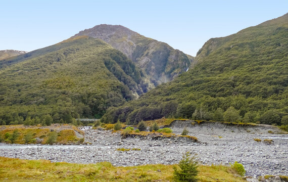 Arthurs Pass In New Zealand