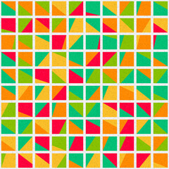 Abstract Geometric Pattern generative computational art illustration