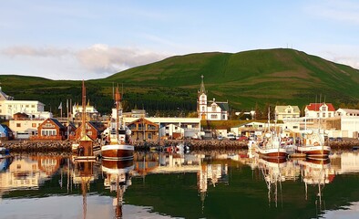 Small port in Iceland