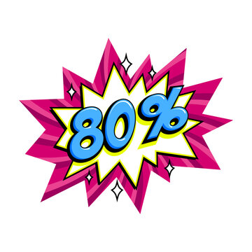 recommend clip art: Comic pink sale bang balloon - Pop art style discount promotion banner. Vector illustration