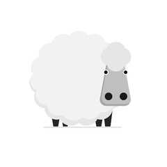 cute sheep cartoon