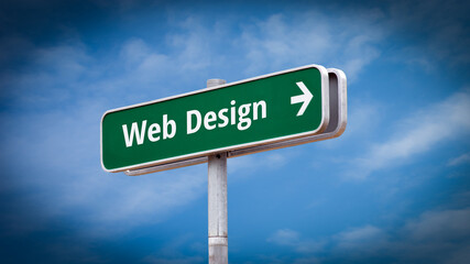 Street Sign to Web Design