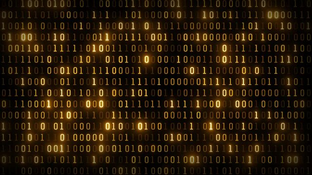 digital code binary background technology