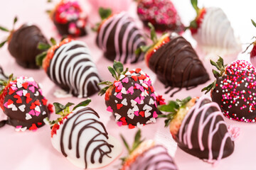 Chocolate dipped strawberries