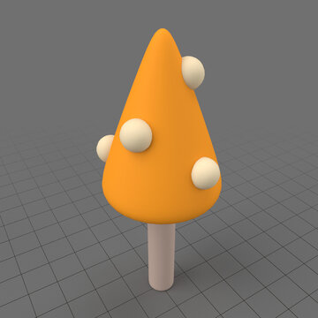 Stylized mushroom 5