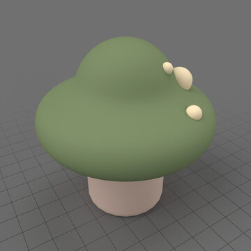 Stylized mushroom 4