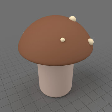 Stylized mushroom 1