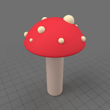 Stylized mushroom 2
