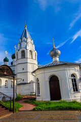 Nikitsky Monastery in Pereslavl-Zalessky, Russia. Golden ring of Russia